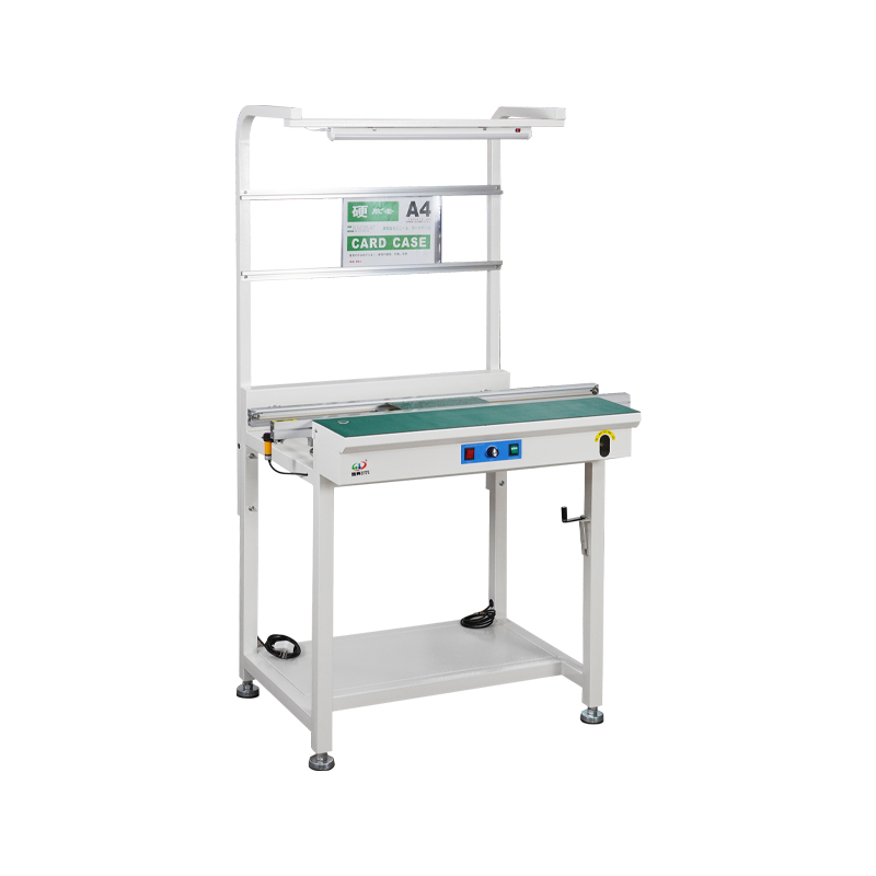 单轨接驳台带灯架